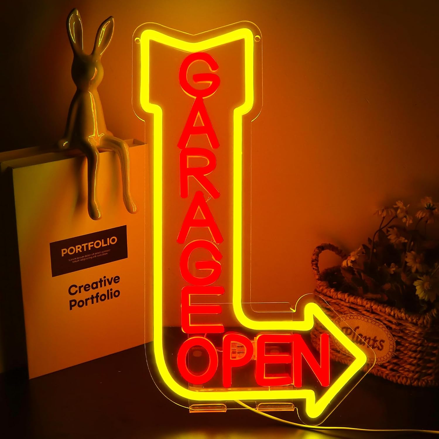 Auto Repair Shop Open Today - ﻿ Letreiro Neon Aberto para Garagem,